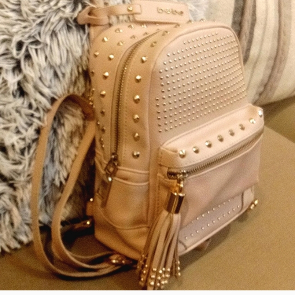 BEBE BAG/BACKPACK handle, adjustable shoulder, Cr… - image 2